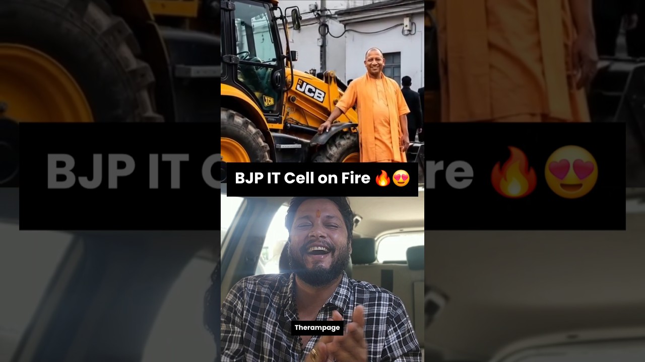 BJP IT Cell on Fire 🔥😍😂 #funny #video #bjp #ITcell #socialmedia #youtube #instagram #facebook