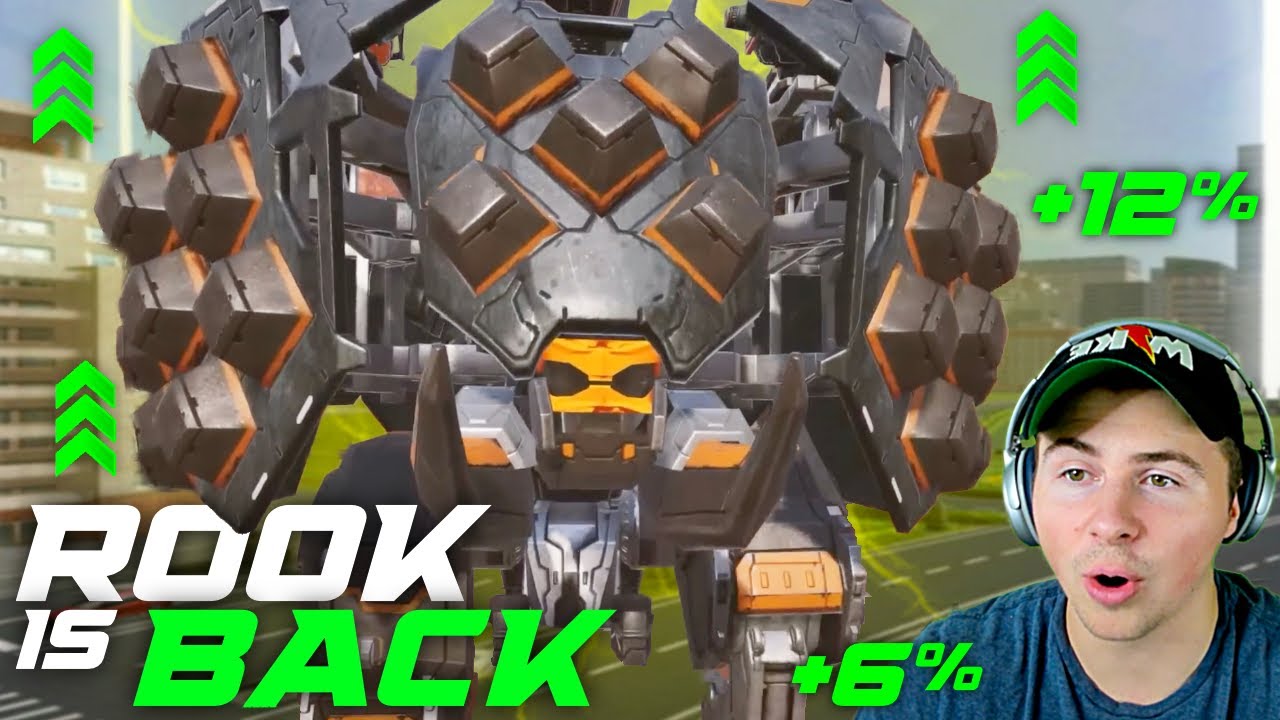 Rook Comes Back To Life... NEW Rook Tank Buffs - Double BUFF On The Live Server | War Robots