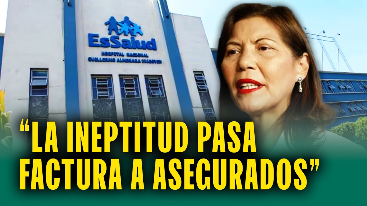 Expresidenta de Essalud critica la mala gestión del sistema: 