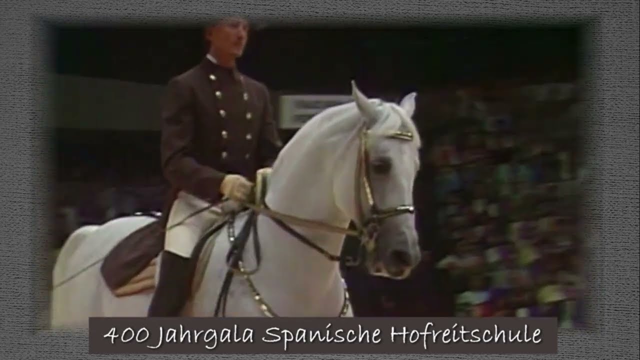 GALA  der SPANISCHEN HOFREITSCHULE 1985 in der Wiener Stadthalle