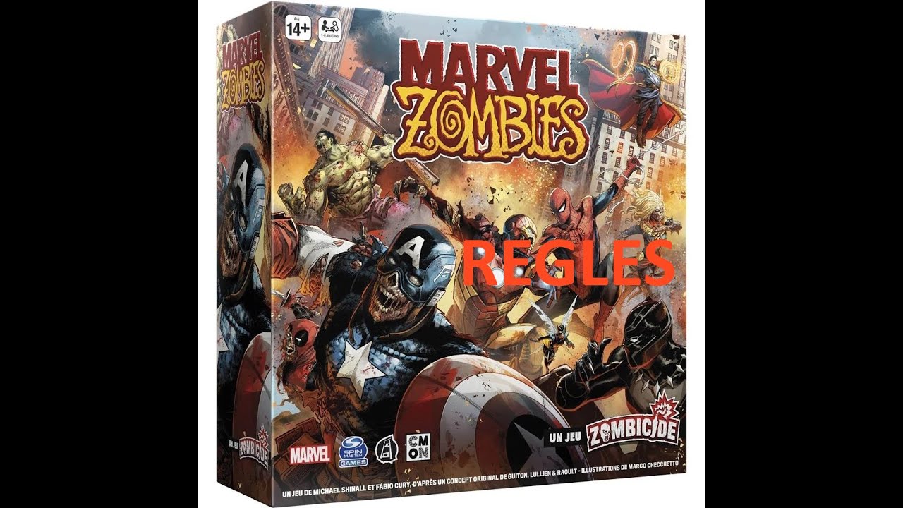 MARVEL ZOMBIES - découverte des règles 1/2