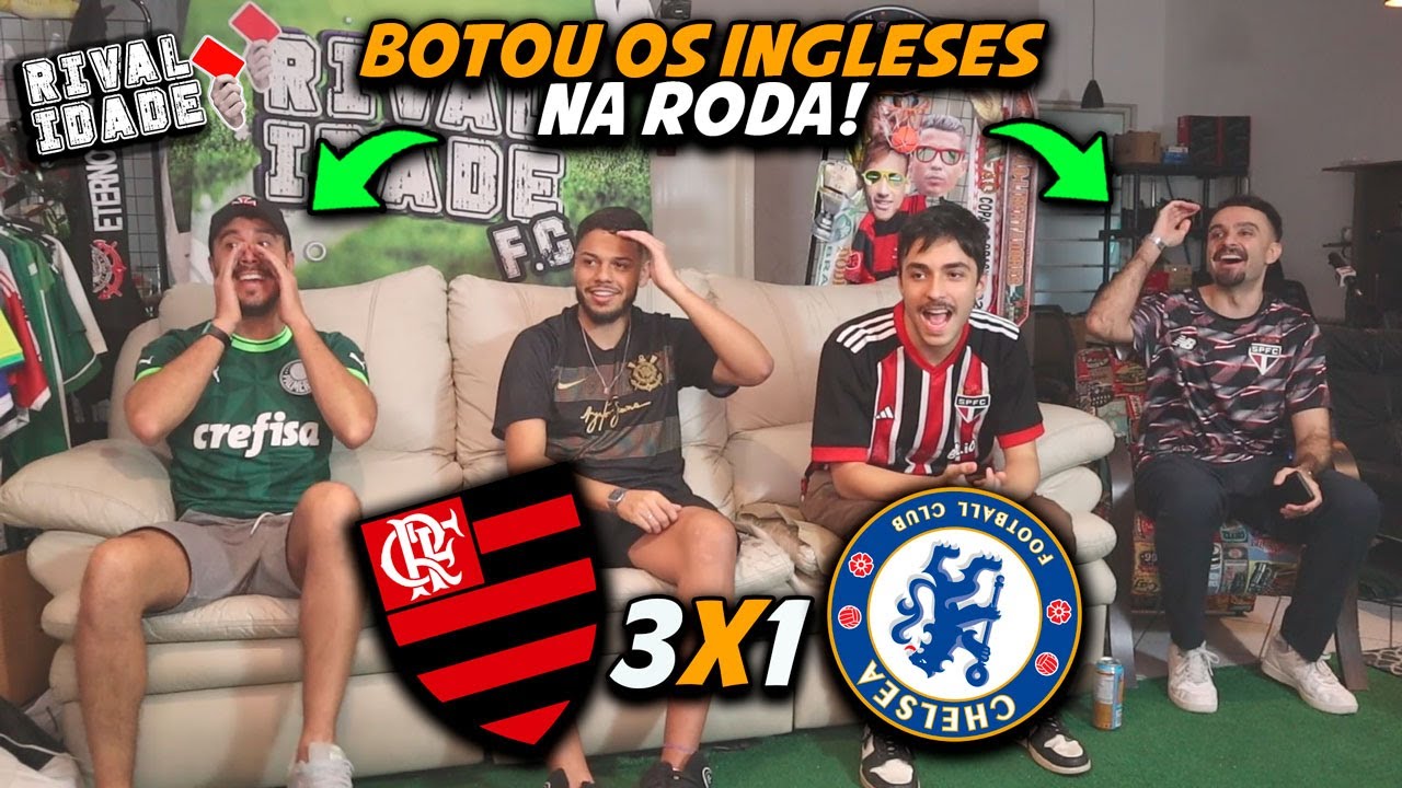 React Flamengo 3x1 Chelsea | Melhores momentos | Gols | Copa do Mundo de Clubes