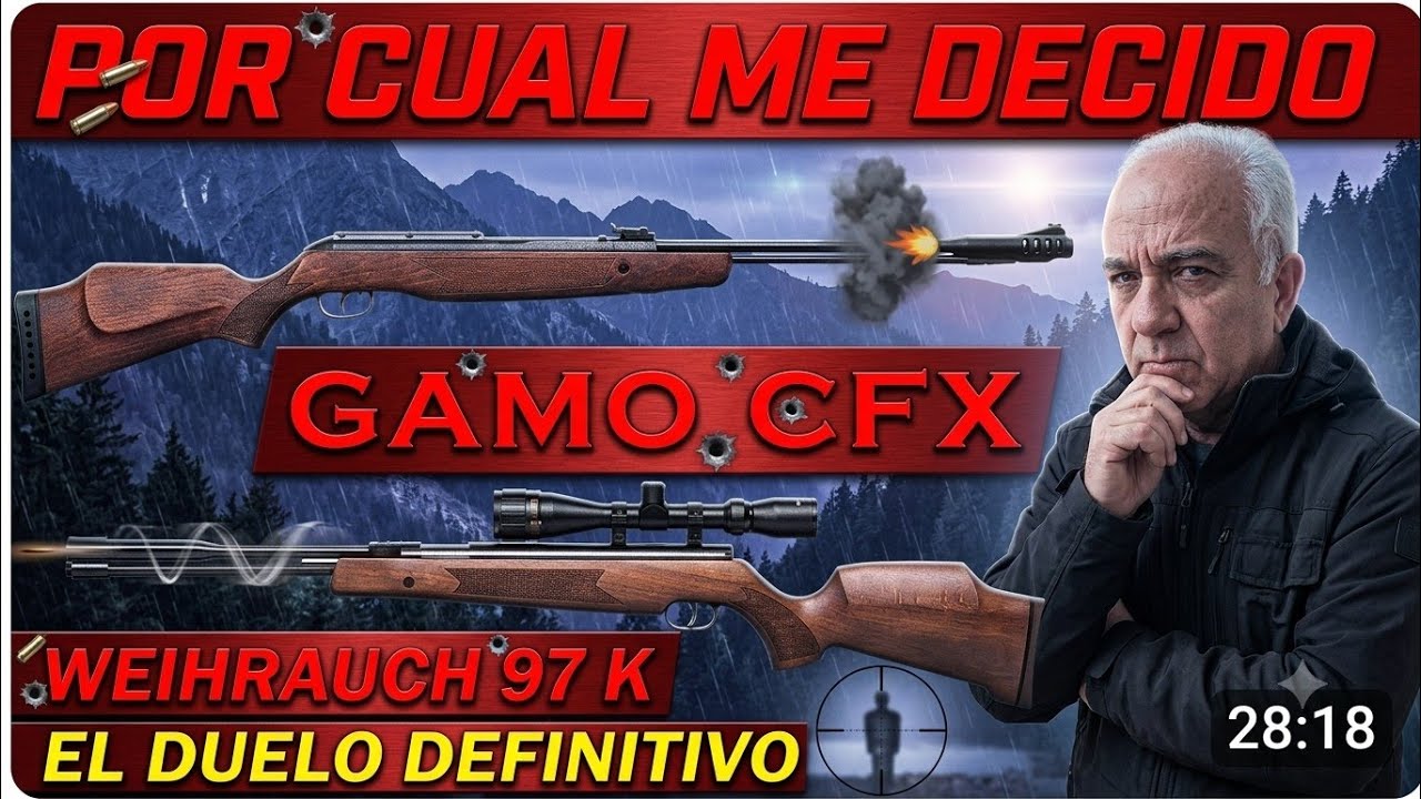 GAMO CFX O WEIHRAUCH 97 K,CUAL ME COMPRO? videos actualizado a mejor calidad