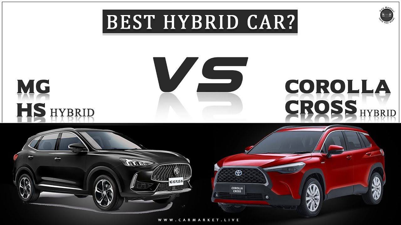 MG HS VS Toyota Corolla Cross | Hybrid Car Comparison | Best Electric Cars in Pakistan