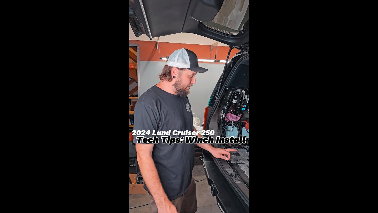 Land Cruiser 250 Tech Tips: Winch Wiring w/ Hybrid Battery
