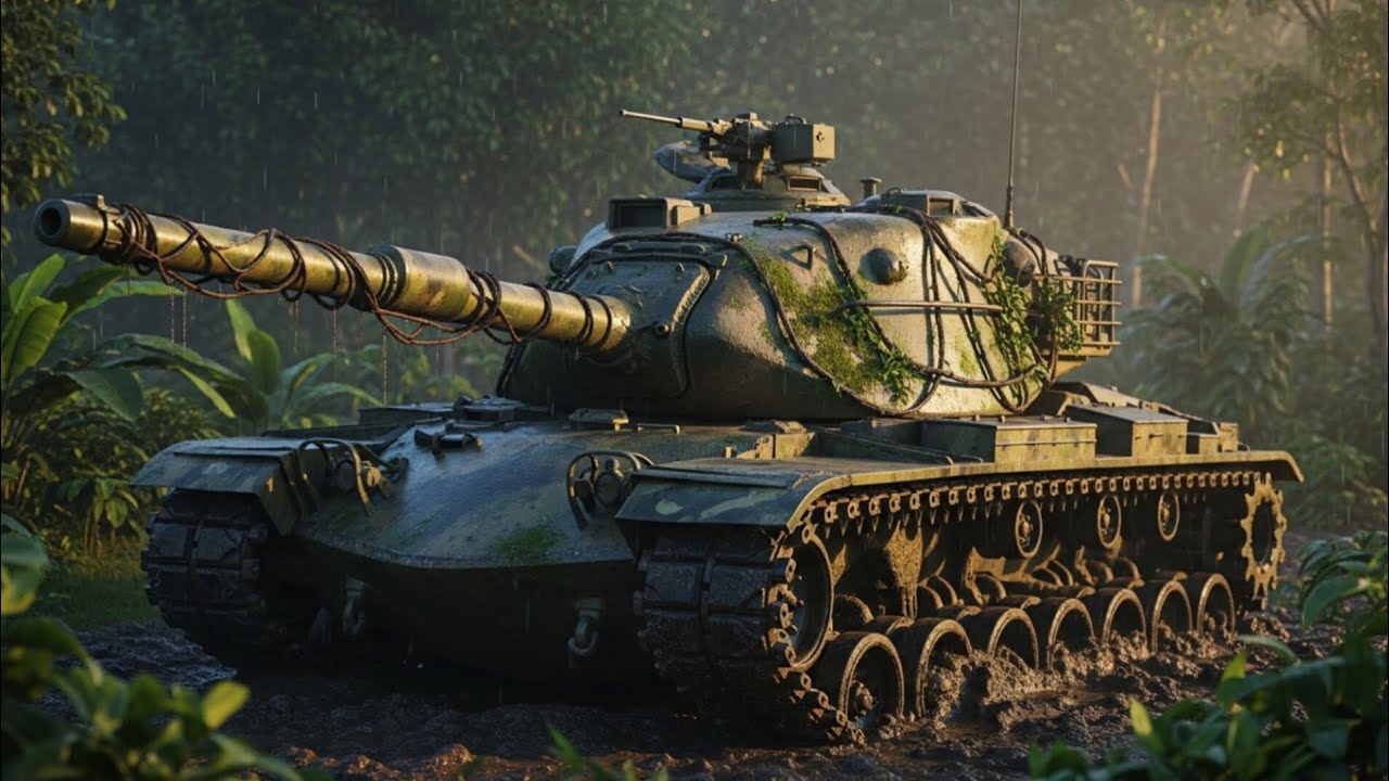 US Army 1978 M60 Patton Tank Restoration | Abandoned Amazon Jungle Recovery to Showroom Finish ASMR