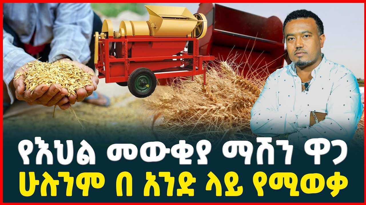 የእህል መውቂያ ማሽን ዋጋ | ሁሉንም በአንድ ላይ | Price of Crop tresher machine | Agriculture| TIRITA BUSINESS 
