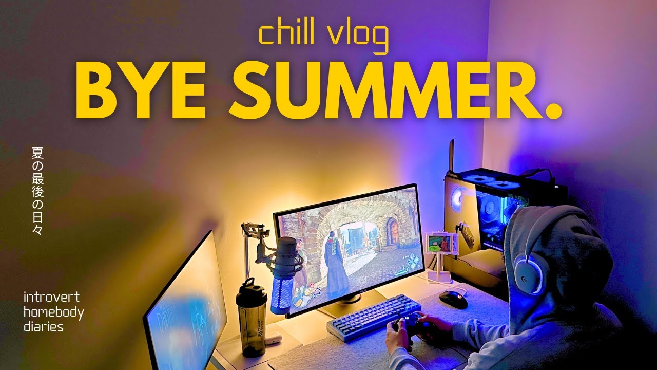 Gaming vlog | 👾🎮 Saying goodbye to Summer