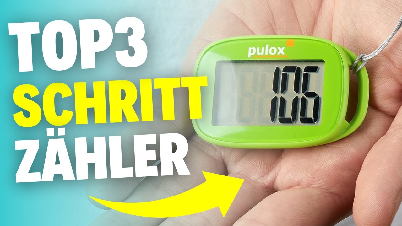 Schrittzähler TEST - Die besten Schrittzähler im VERGLEICH