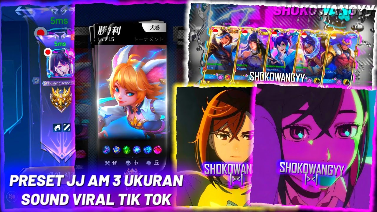 PRESET JJ AM 3 UKURAN DJ TEMOLA X TAKUTU😋🤟
