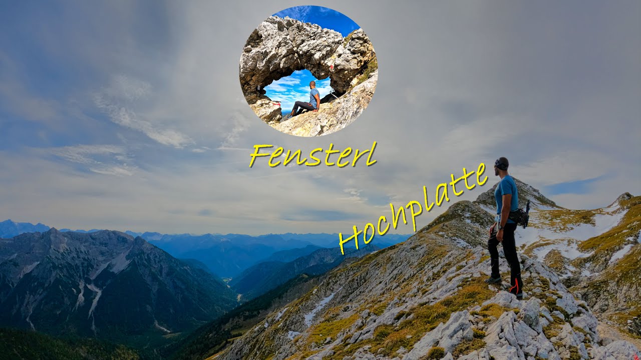 Hochplatte (Ammergauer Alpen 2082m) mit Überschreitung zum Fensterl | Okt. 2020