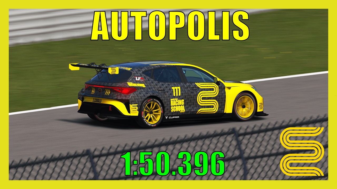 HOTLAP: Autopolis - Cupra Leon TCR (Assetto Corsa LFM)