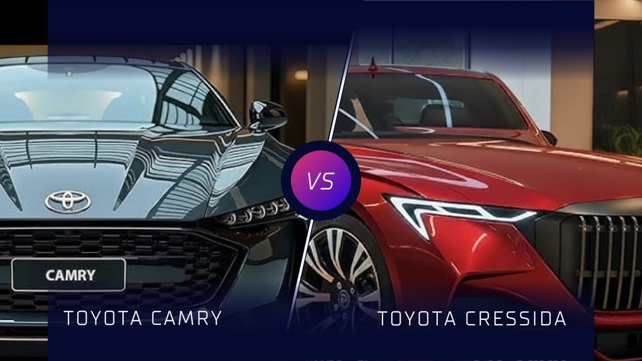 Сравнение Toyota Camry 2026 и Toyota Cressida 2026 | Технические характеристики, особенности и ди...