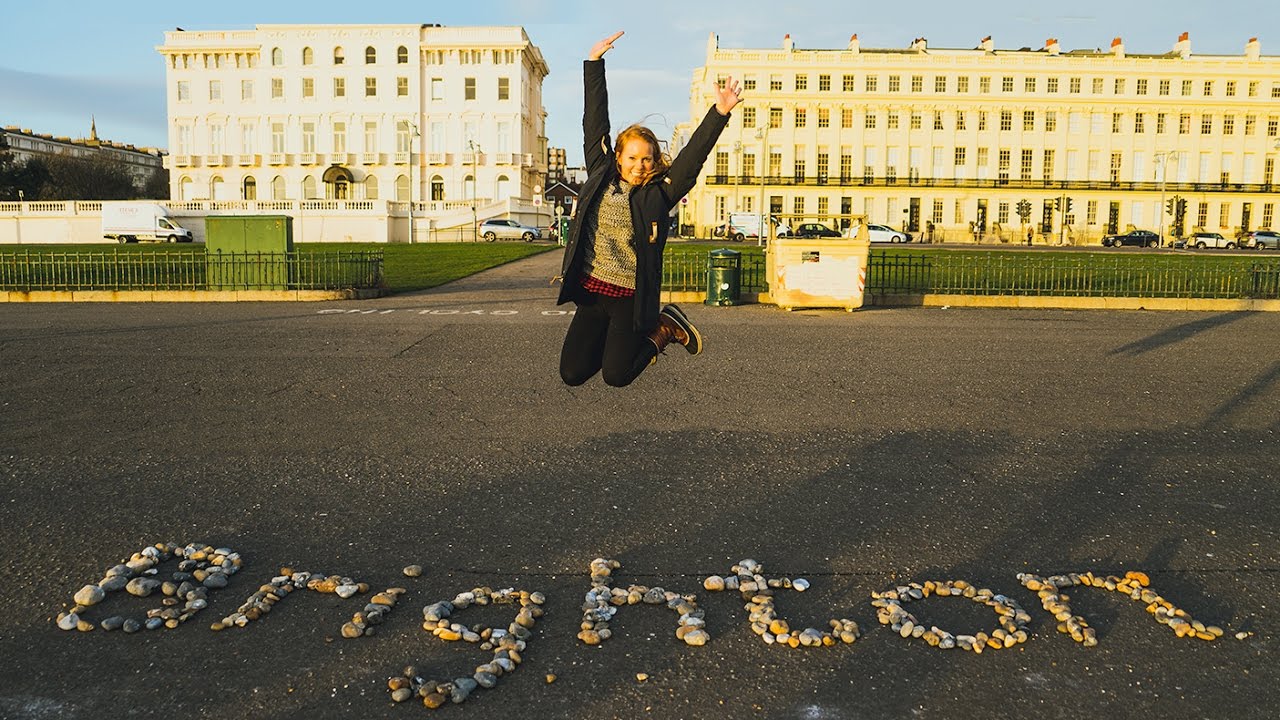AMAZING DAY TRIP IN BRIGHTON, ENGLAND!