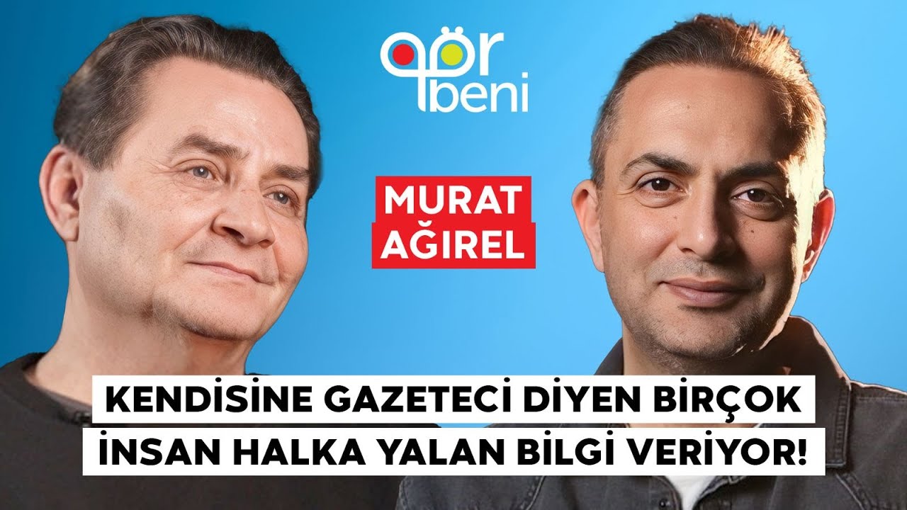 MURAT AĞIREL “MEVCUT SİYASİLER GAZETECİLERİ YOK ETMEYE, SUSTURMAYA ÇALIŞIYOR!”