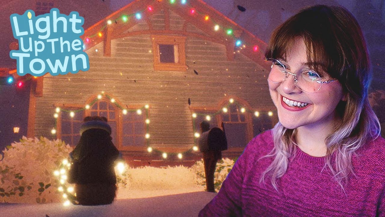 The CUTEST Holiday Game to Ever Exist || Light Up The Town