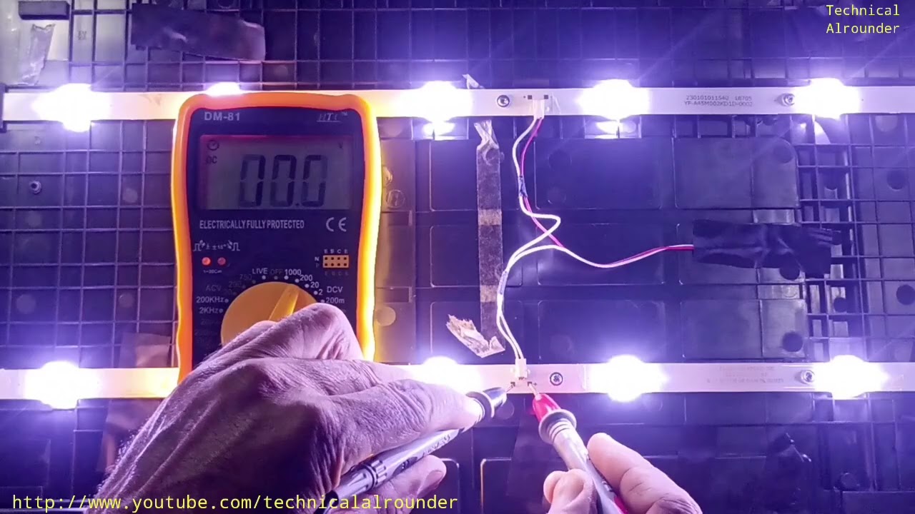 Haier LED TV Display Problem | LED Tv Backlight Problem | LED Tv No Display