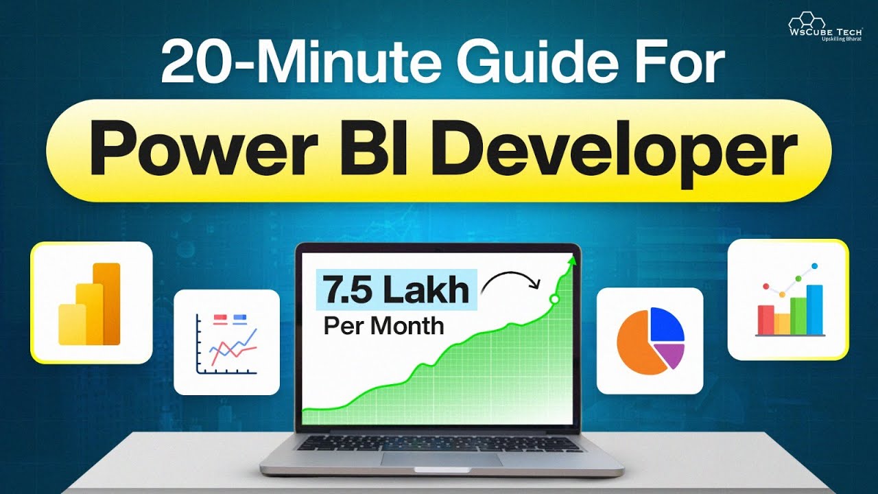 Fastest way to Become a Power BI Developer in 2026 [Full Roadmap]