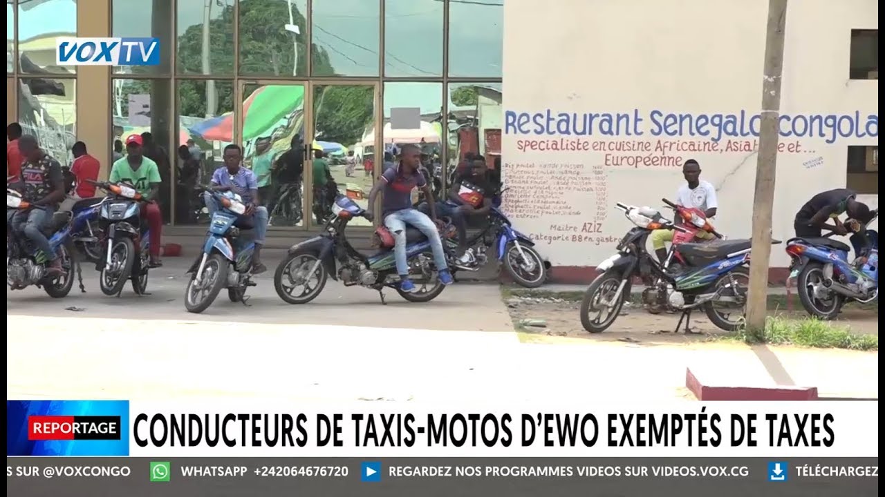 Conducteurs de taxi Motos exemptés de taxes
