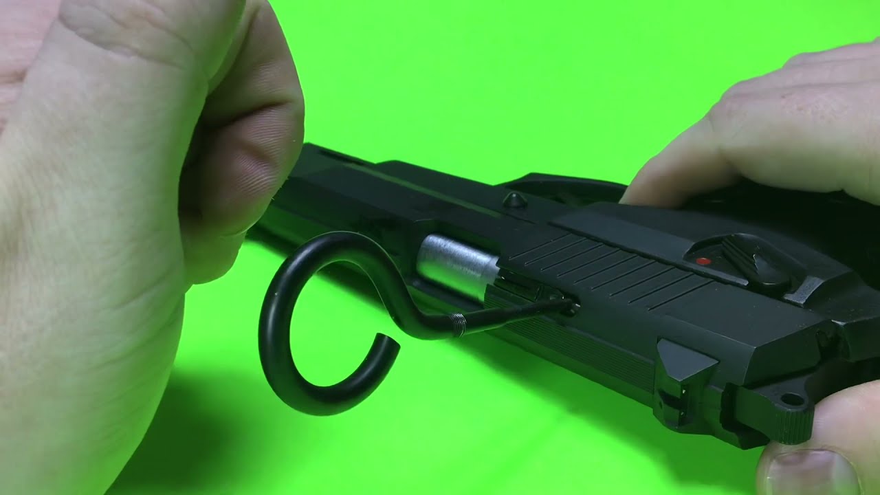 Norinco CF98 qbz92 Chinese pistol part 6: firing pin extractor removal