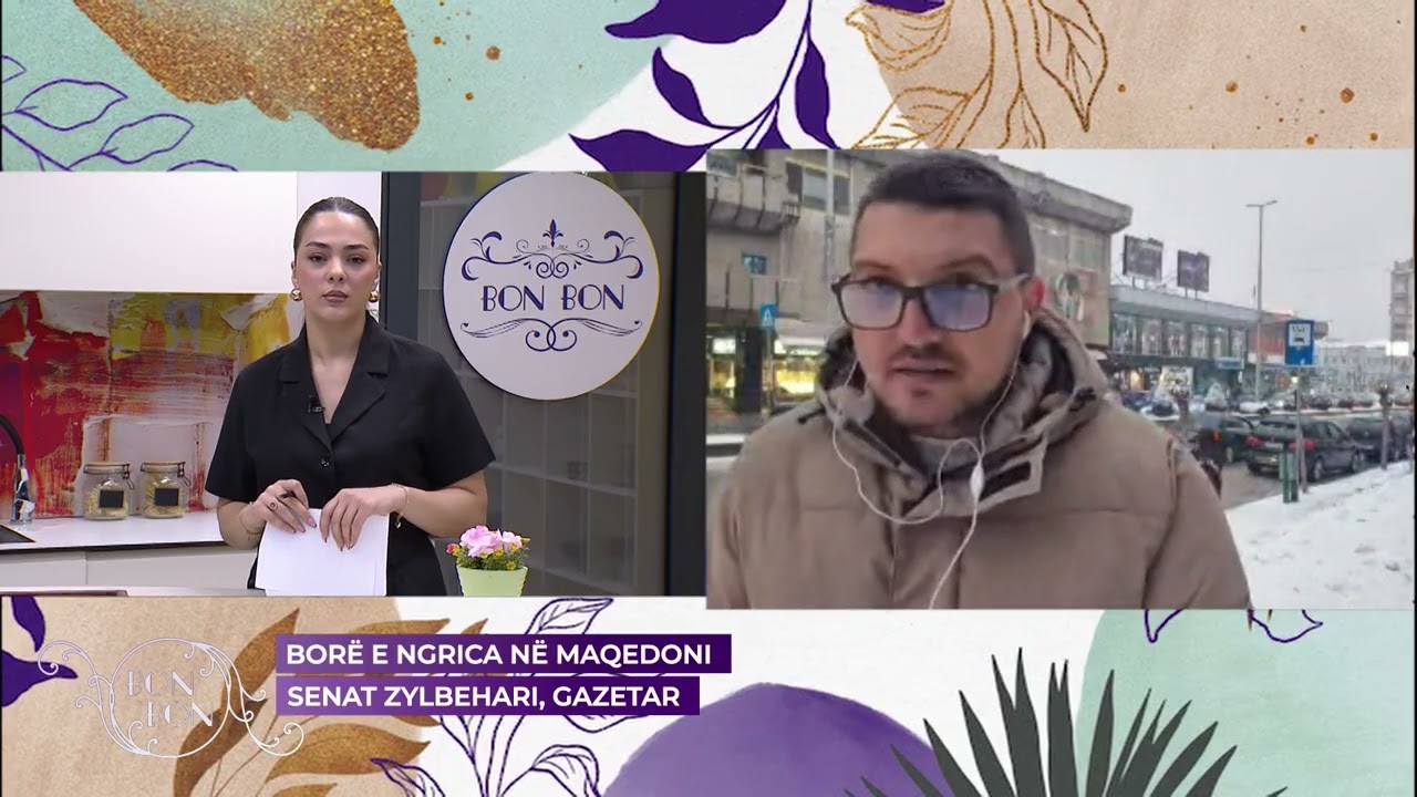 Borë e ngrica në Maqedoni 21.01.2026