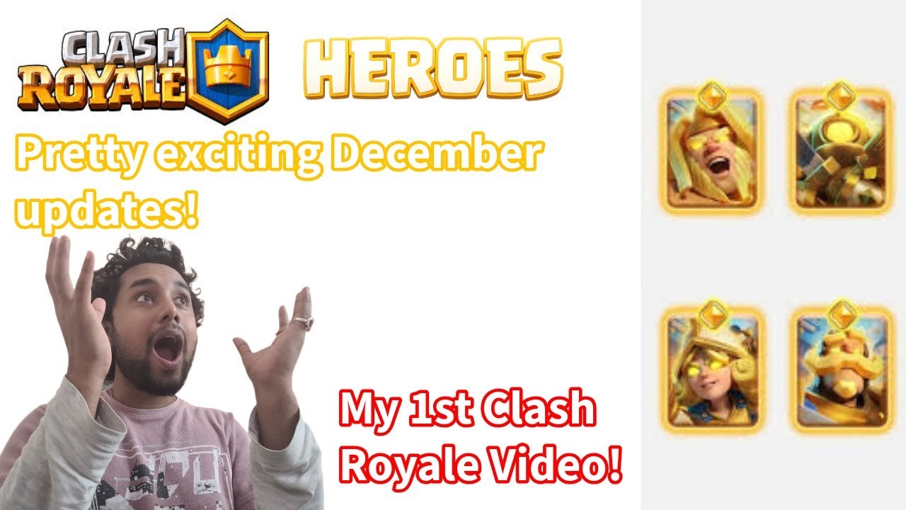 Clash Royale December 2025 Update Gameplay | My First Clash Royale Video!