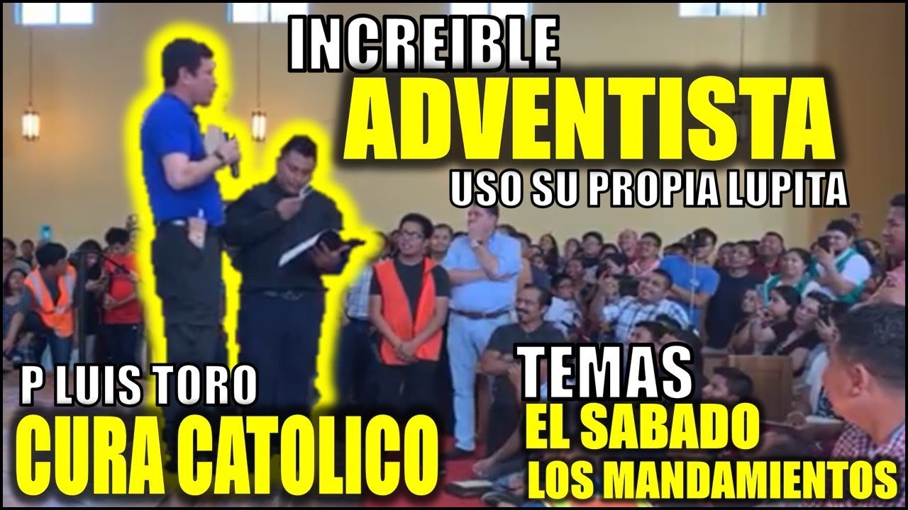 Adventista recibe clase bíblica de cura católico