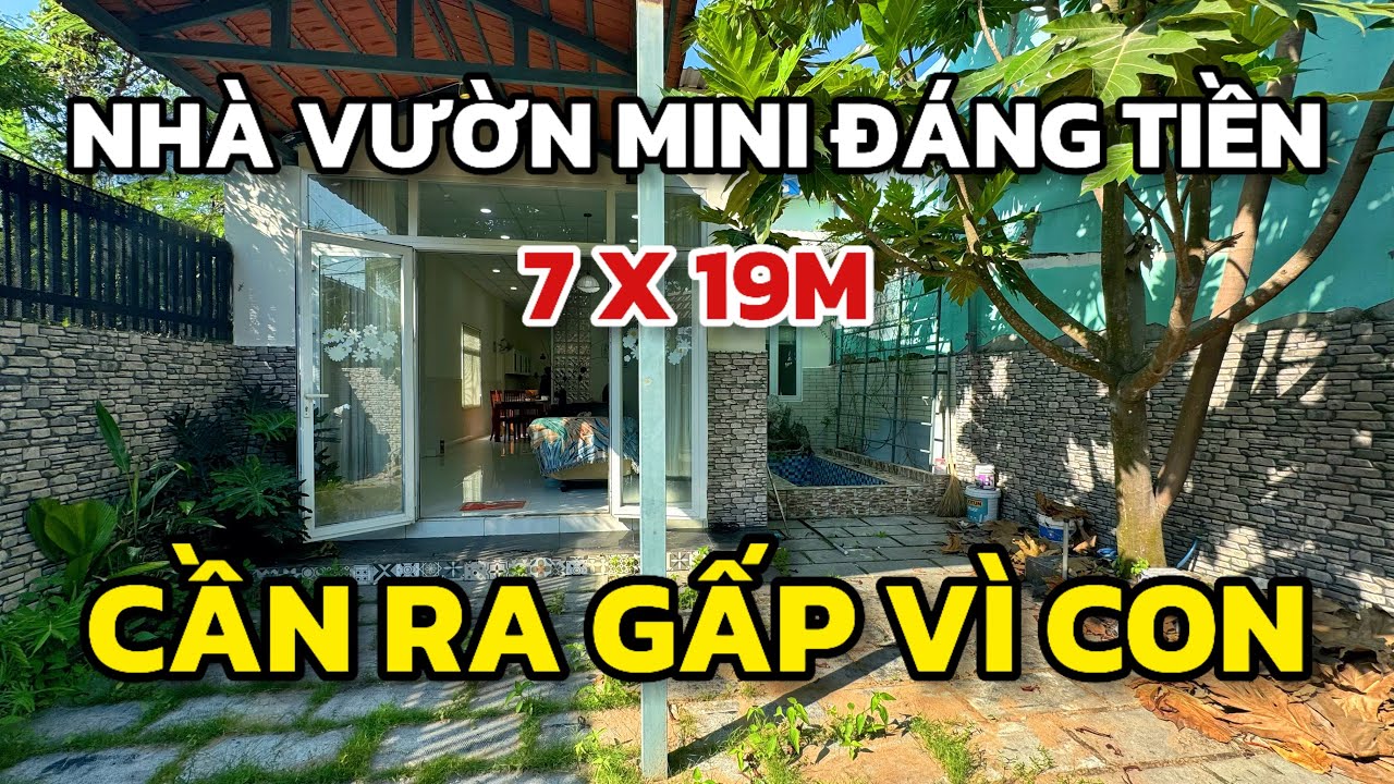 Nhà vườn nghỉ dưỡng mini 7x19m, giá rẻ đúng 2 tỷ 5, ngay DT835 gần trung tâm TPHCM