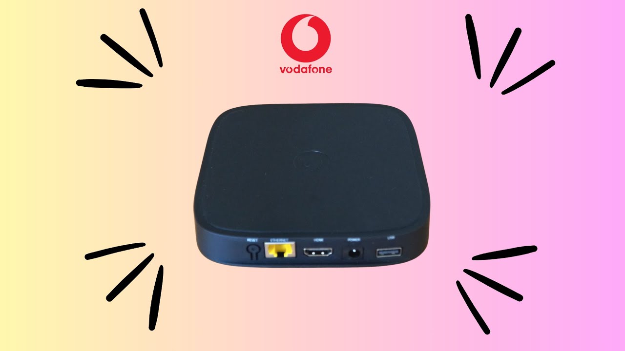 Vodafone VBoxPro 4K Sagemcom UNBOXING