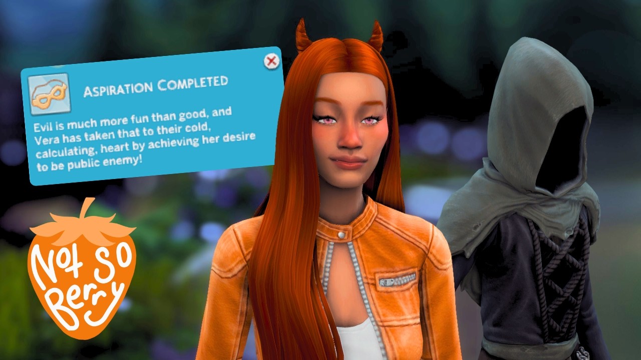 I completed a SPEEDRUN of lilsimsie's challenge 🍊 not so berry orange #8