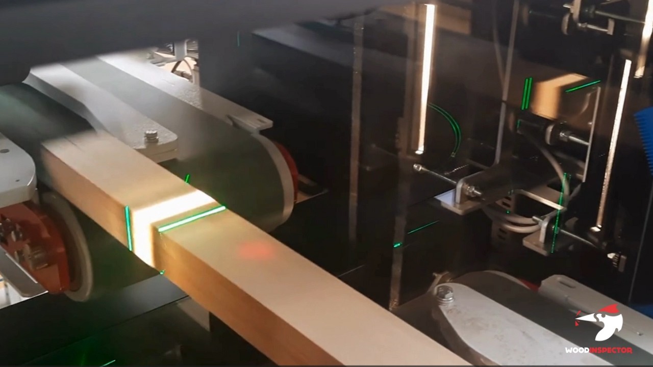 WOODINSPECTOR Spruce Scanning | Planed & Rough | Connected to Weinig 450 at Spalensky |