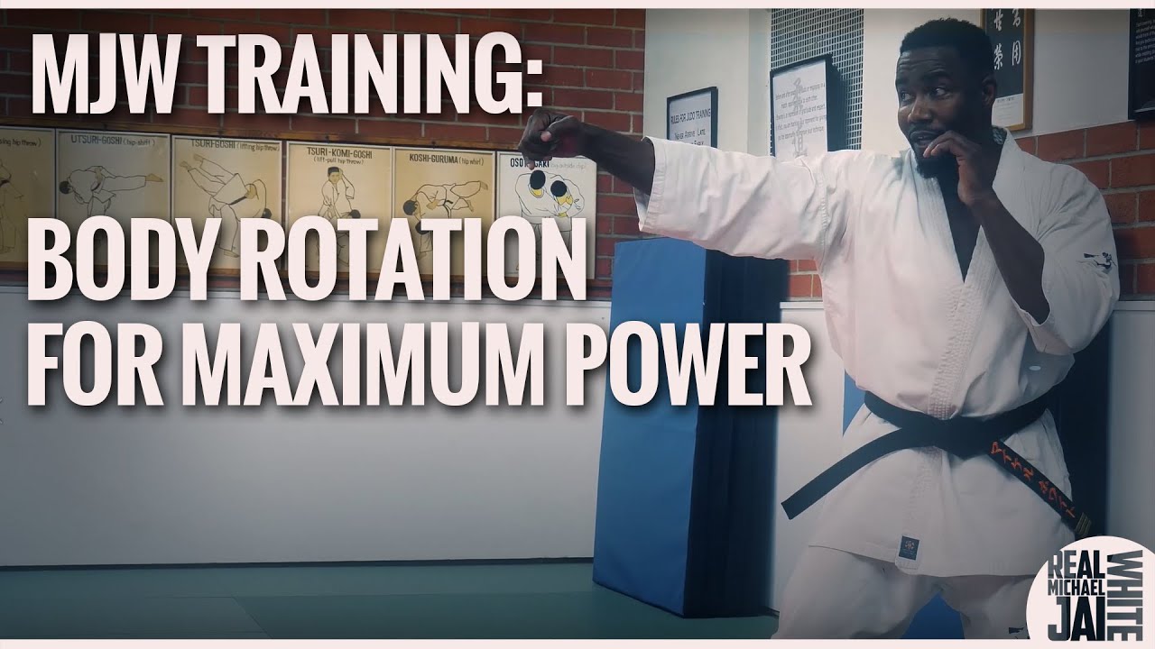 Тренировка по киокушингу Майкла Джея Уайта — вращение тела для максимальной силы