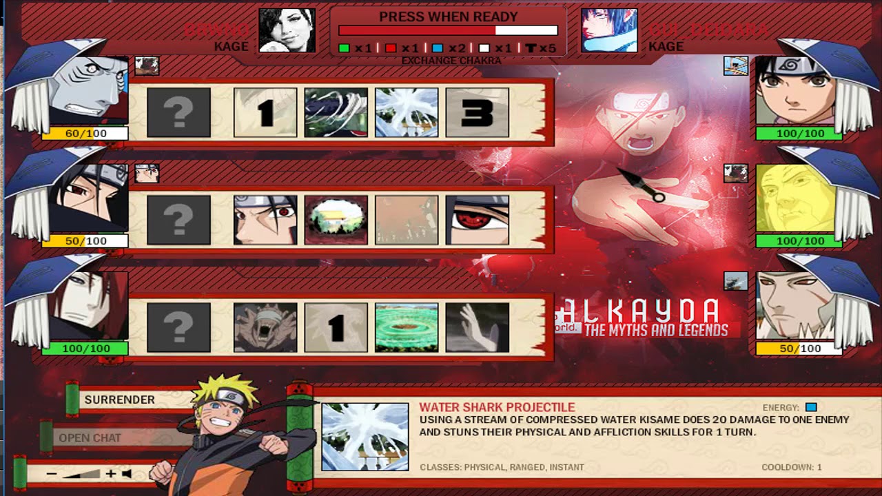 Naruto-arena: Elite4 IIChampionship Ft. Gui_deidara/Latanzi part.2