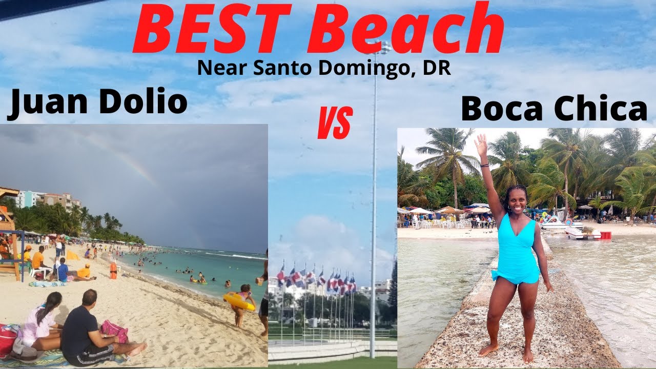 🇩🇴Best beach near Santo Domingo, Dominican Republic - Boca Chica or Juan Dolio? // Beach Live // DR
