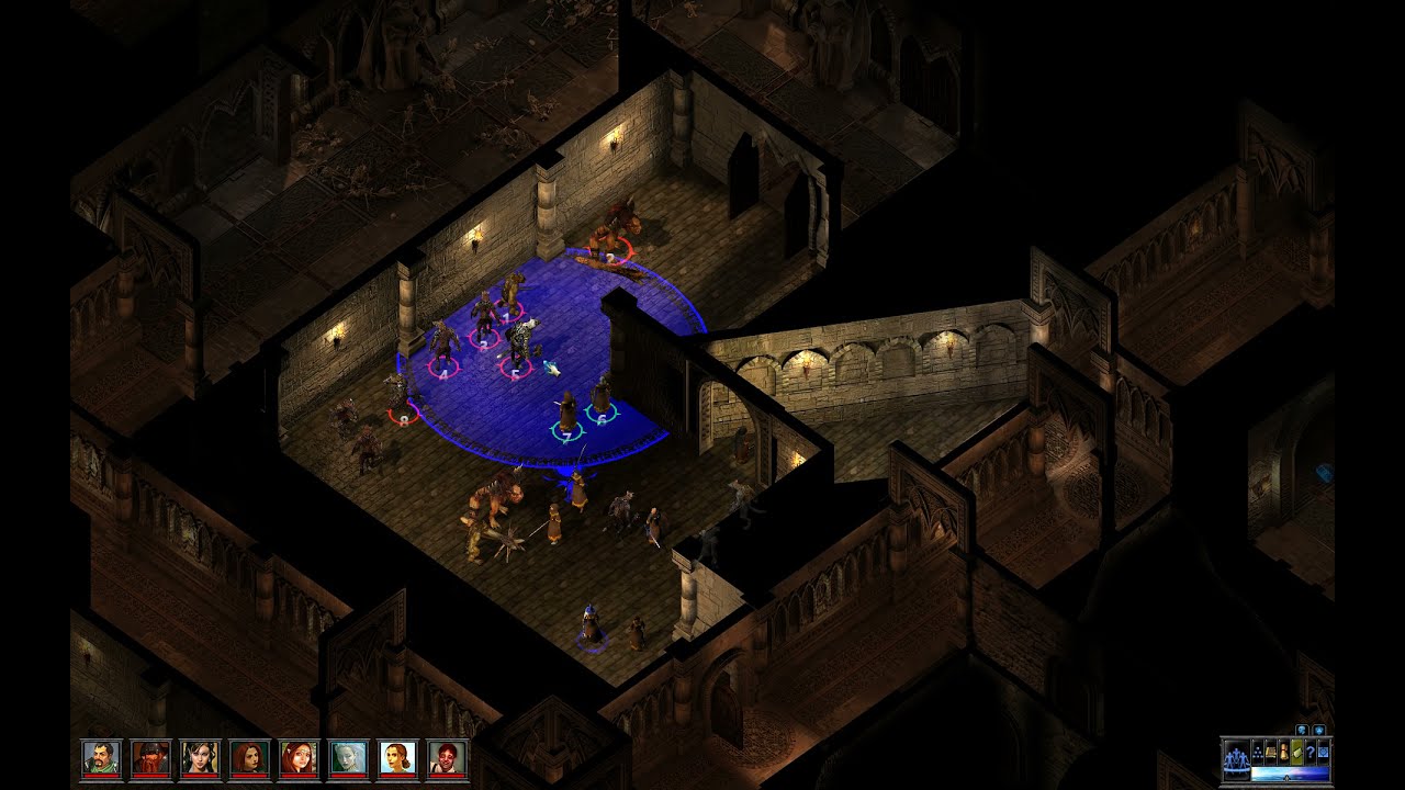 The Temple of Elemental Evil Temple: Dungeon Level 1 Part A Gameplay 14