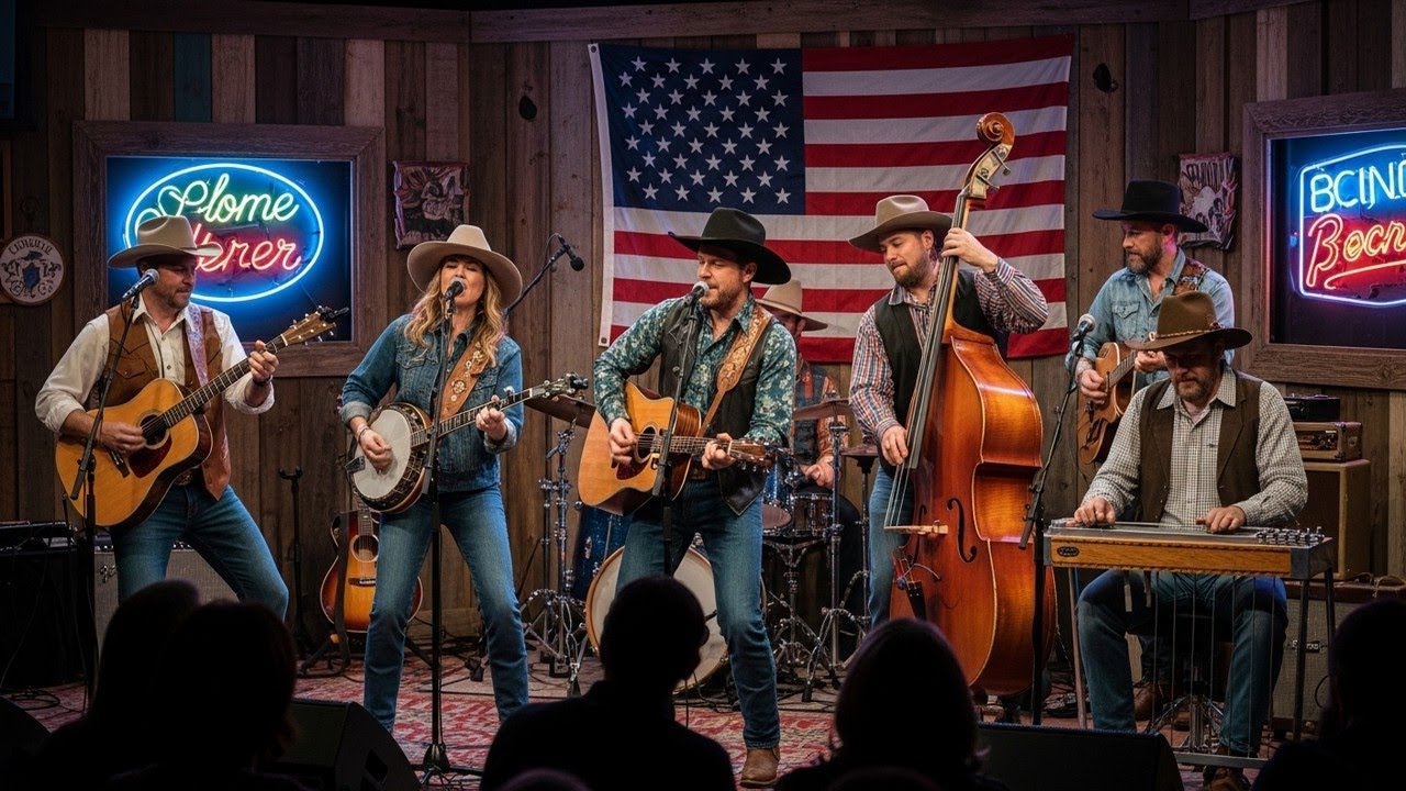 Quiet Country Nights &ndash; Gentle Country Acoustic for Deep Relaxation Under Dusty Road Reflections