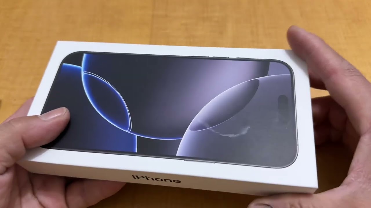 Iphone 16 pro max unboxing