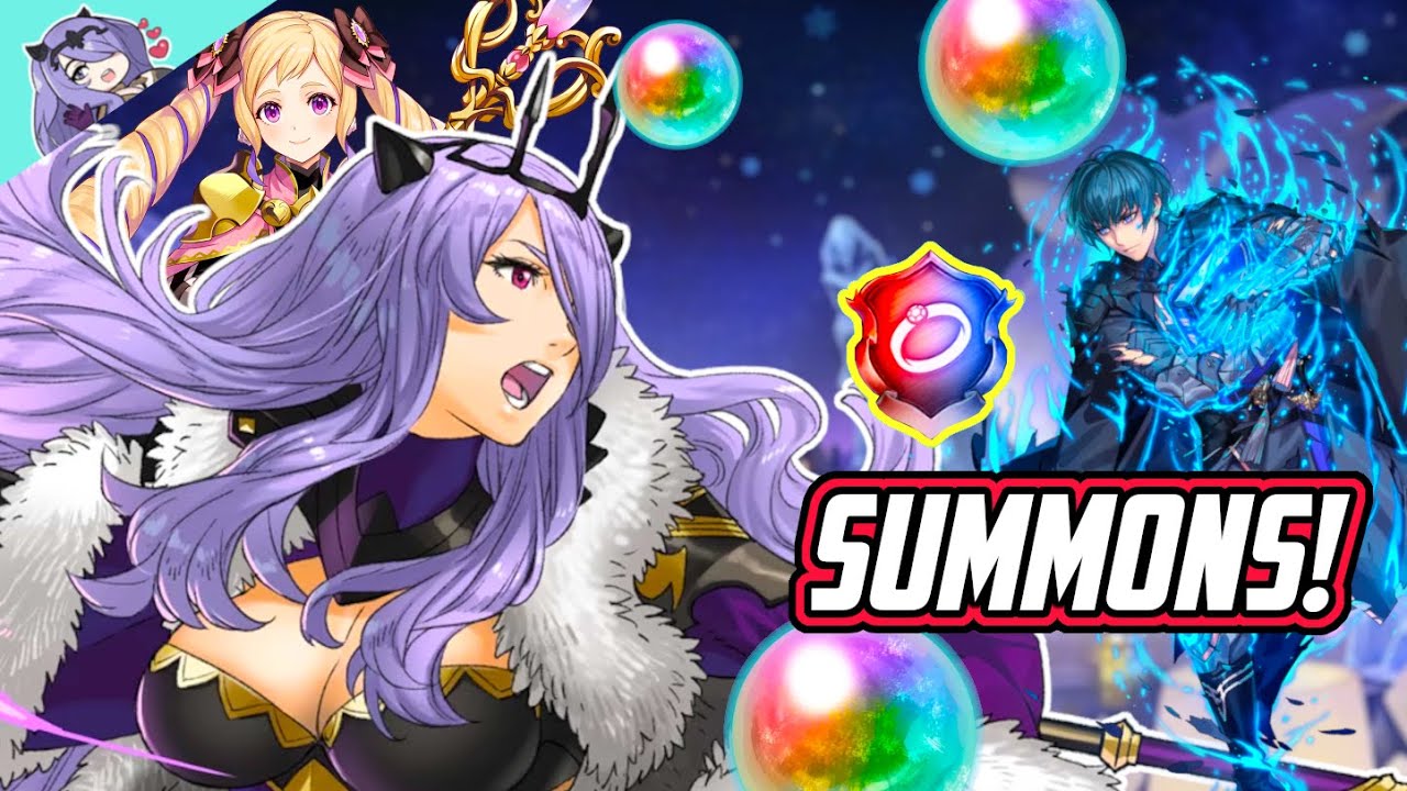 [FEH] CAMILLA Learns Dance! 180 ORB Summons for Emblem BYLETH & L.ELISE! [Fire Emblem Heroes]