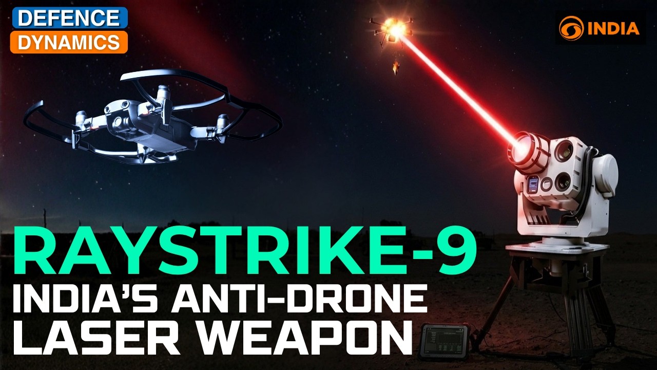 RayStrike-9: индийское лазерное оружие против дронов | Defence Dynamics