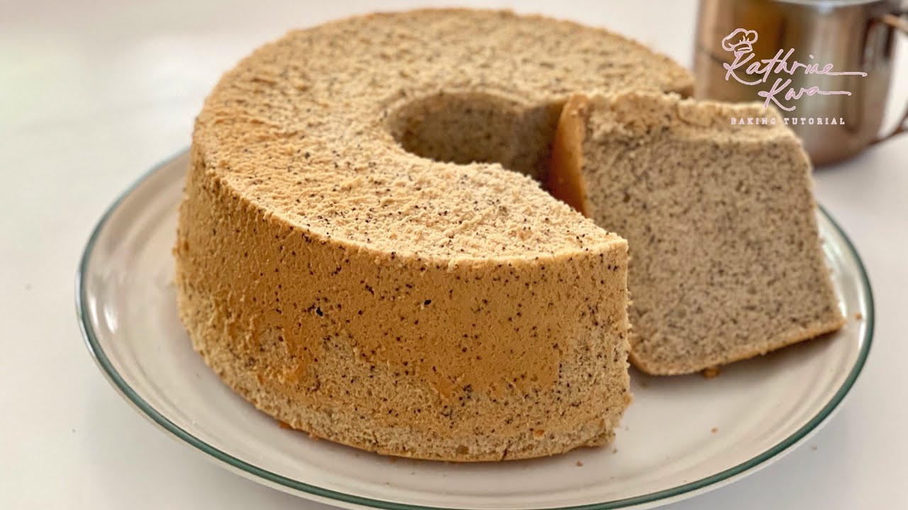 Black Tea Chiffon Cake 红茶戚风