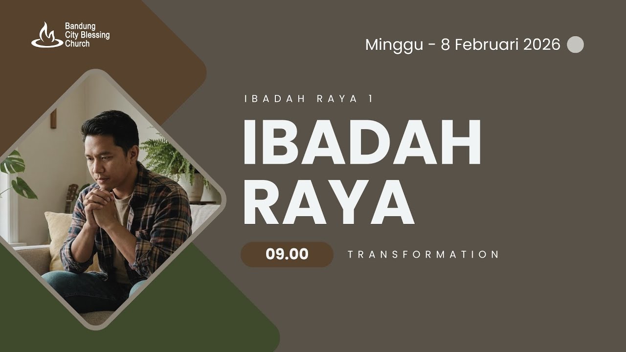 BaCB - IBADAH 1 - MEMBERI TANPA MENUNTUT - Ps. Tias Putro - Minggu, 8 Februari 2026 - Pukul 09.00