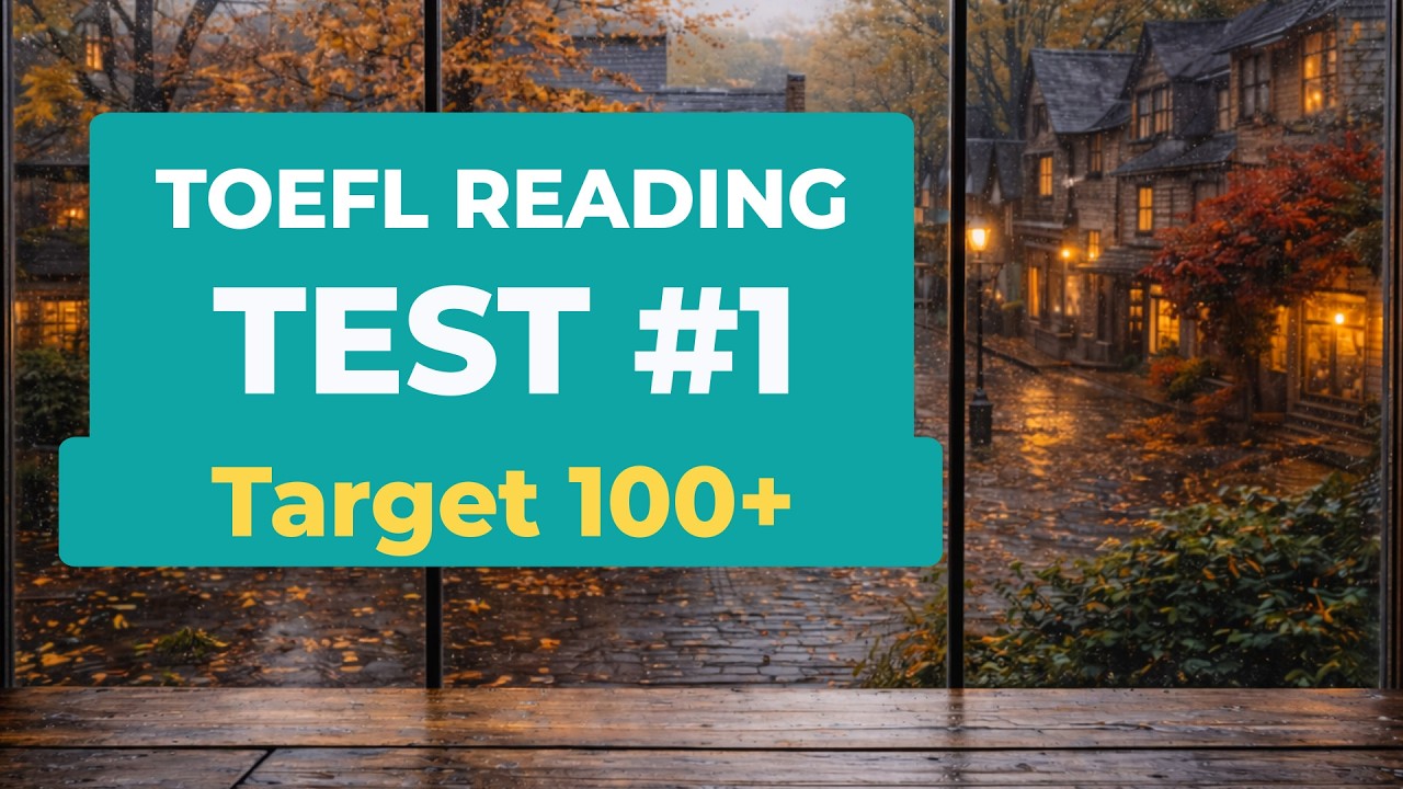 TOEFL Reading Practice Test #1