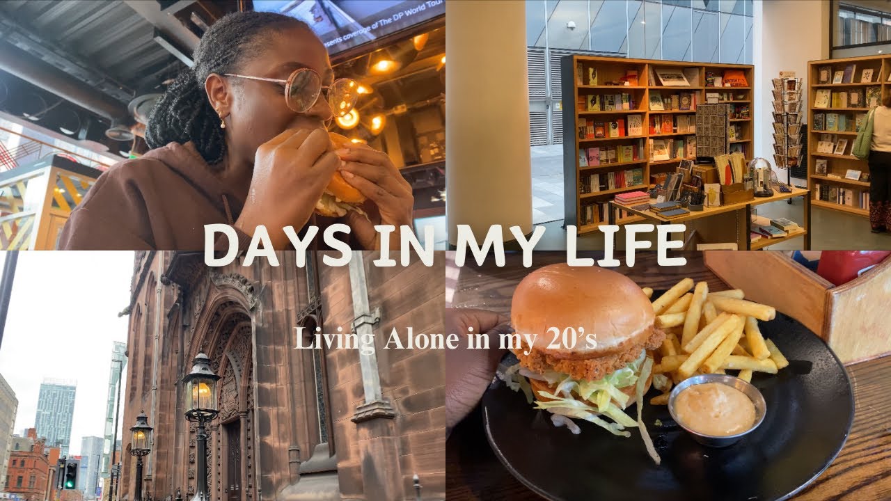 VLOG🍂TRYING MATCHA FOR THE FIRST TIME, exploring manchester, icecream date, library visit,eating out