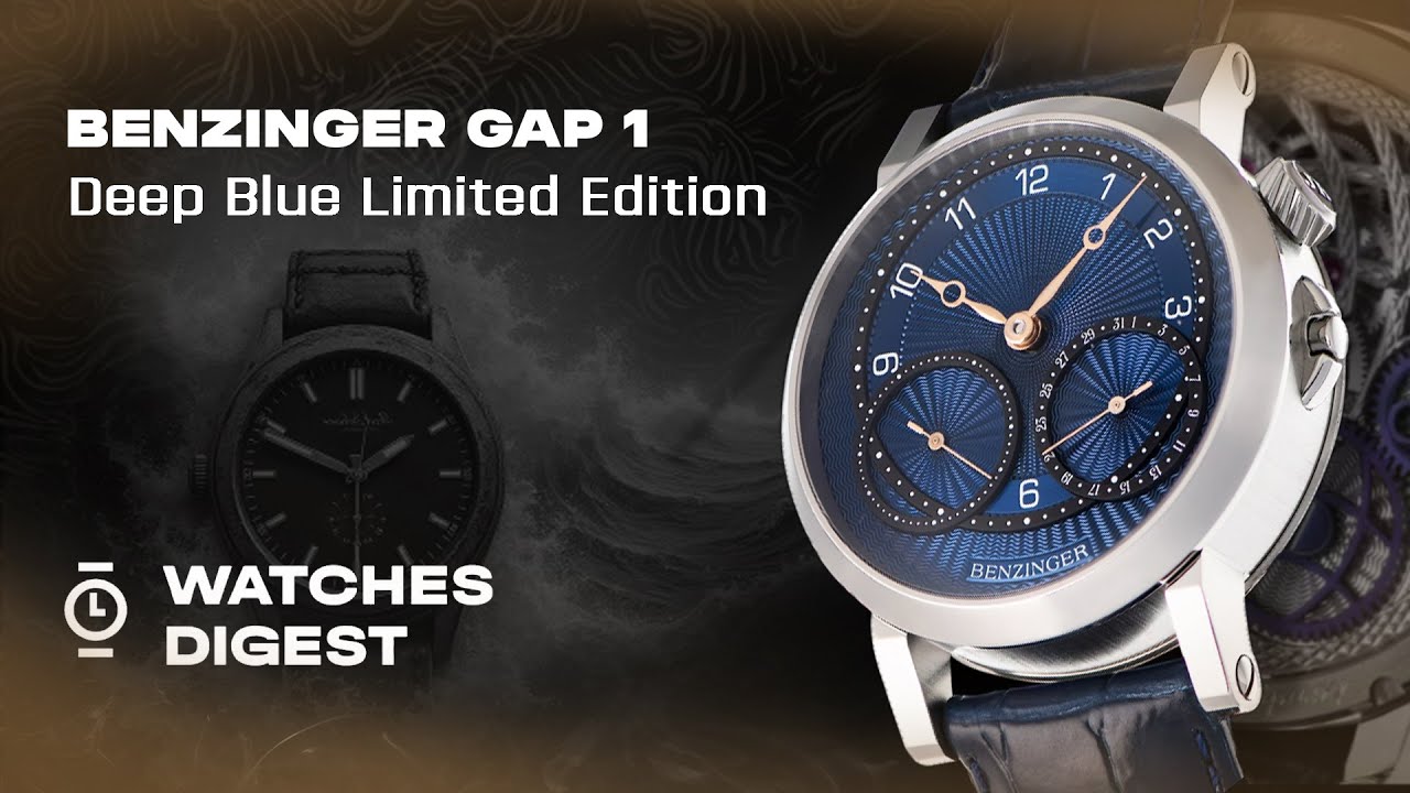 25 оттенков глубокого синего: Benzinger GAP 1 Deep Blue Limited Edition