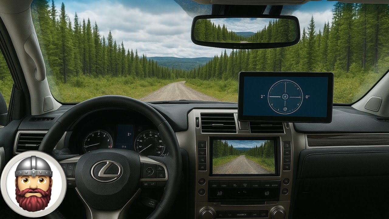 Ultimate GX 460 Screen Upgrade With GPS Features