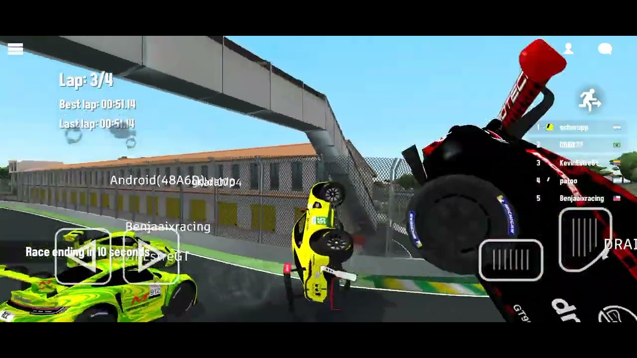How we can see how a GT3 full race