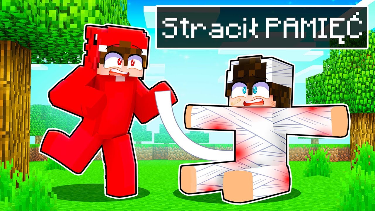 DYZIO miał WYPADEK i stracił PAMIĘĆ w Minecraft!