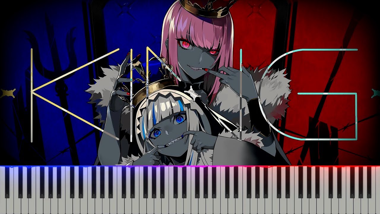 (연주불가능) [Piano Remix] KING / Gawr Gura x Calliope Mori cover ver.