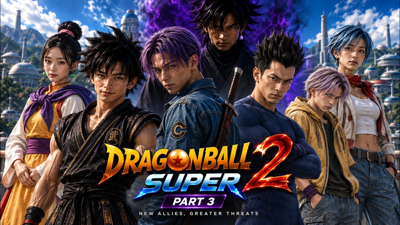 DRAGON BALL SUPER 2 &mdash; ЧАСТЬ 3 | Вся правда о Гоку Блэке | ИИ-фильм в жанре лайв-экшн (2026)
