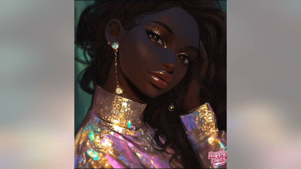 Fashion Collection #1 | Beautiful Fashion Paint by numbers on phone 📱🎨